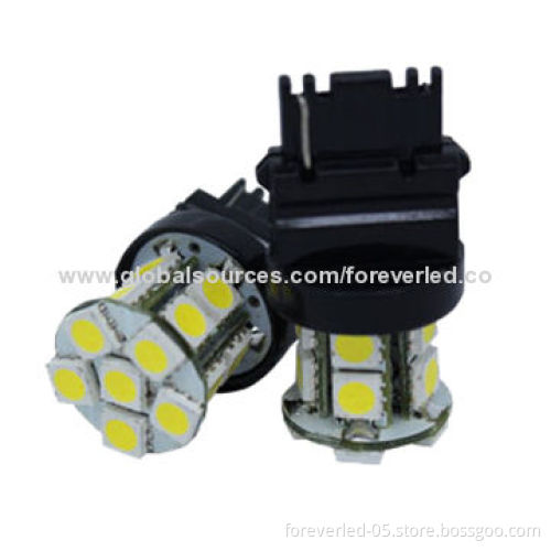 3156 Car LED Turn Tail Light, White Color, Wide Voltage of 8-30V DC